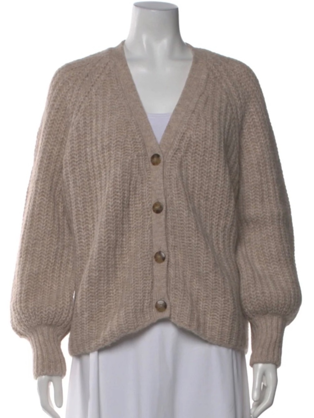 Wool/Alpaca Sezane Sweater Size M Light Taupe